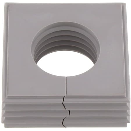 Conta-Clip Large Seal, 17.7 mm. H x 42.8 mm. W x 42.8 mm. L, Thermoplastic Elastomer 28585.6